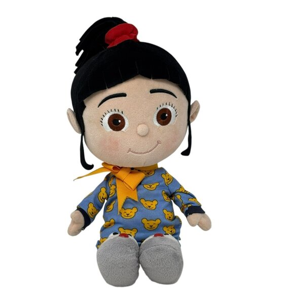 DESPICABLE ME 2 Bedtime Agnes Thinkway Light Up Slippers Plush Doll EUC - Picture 1 of 7